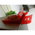 color plastic PVC box (gift packing box)