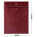 Office PU Leather File  Folder Document Bag