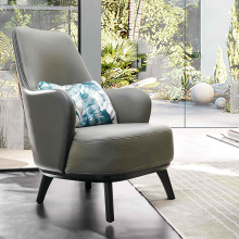 Chaise de loisirs de chaise de concepteur de bureau chaise en cuir
