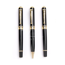 High-End Gift Ball Pen Roller Pen Black Metal Pen