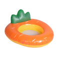 Jouet de piscine à eau flottante de natation à carotte de carotte personnalisée