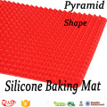 New Arrival Square Shaped Silicone Pyramid Baking Mat