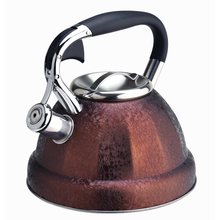 Durable stainless steel stovetop teakettle colorful