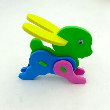 Eva animal rabbit educational toy
