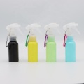 OEM ODM 50ml 60ml 100ml White Hair Water Empty Plastic Pocket Portable Trigger Sprayer Mini Spray Bottle With Keychain