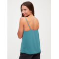 Blaue Damen Sling Top