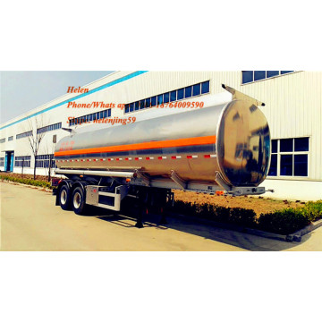 36000 Liters Fuel Tank Trailer With Recovery System