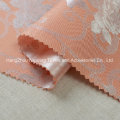 Yarn Dyed Jacquard Woven 100% Polyester Satin Jacquard Curtain Fabric