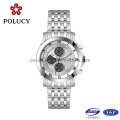 Chronograph 316L Stainless Steel Watches Men Quartz