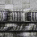 Plaid Printed With Cotton Polyester Twill Stretch Fabric