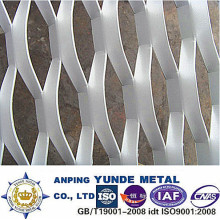 Alumínio Expanded Mesh Construção, PVDF Coated Expanded Mesh