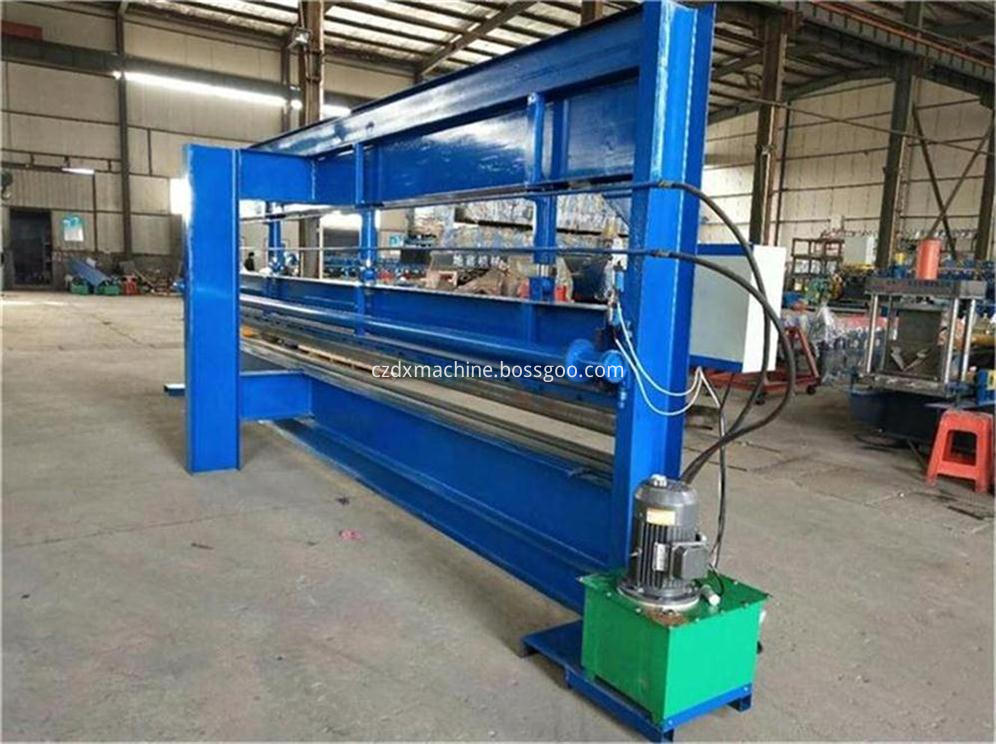 Building machine panel bending machine