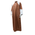 Islamic Mens Maxi Dress Muslim Arab Kaftan Jalabiya