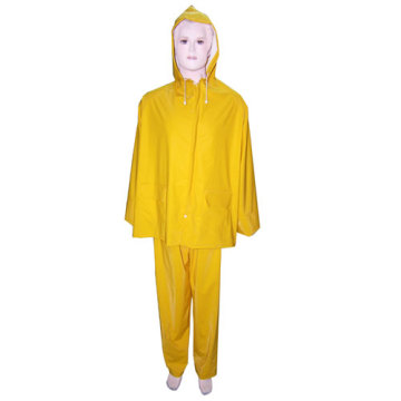 Womens Yellow PVC Rainsuit