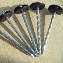 Twisted Shank Umbrella Roofing Nail with Rubber Washer