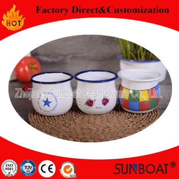 Sunboat Enamel Milk Cup Drinkware Electrodomésticos