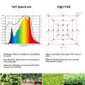 Barra de luces de cultivo LED de espectro completo de invernadero 2020