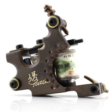 Pure Handmade CNC Brass Fine Workmanship Coil Tattoo Machine Gun