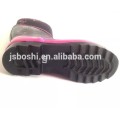 Waterproof women fashion printing rubber rain boots