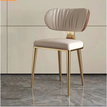 Chaise de salle à manger de luxe légère minimaliste