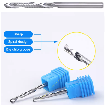 wood One Flute End Mill Carbide Drill Bit