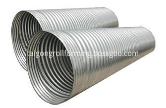 Galvanized Steel Spiral Corrugated Pipe Machines