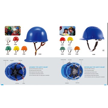 Ce En397 ABS / PE Casco de protección de confort Cascos de seguridad ajustables