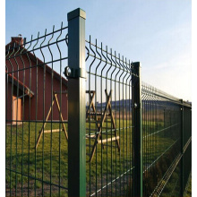 Garden Galvanized Welded Fence Panels With Folds