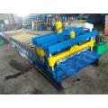 828 mm Glazed tile aluminium roof sheet machine