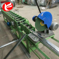 Steel plate roller shutter door forming machine