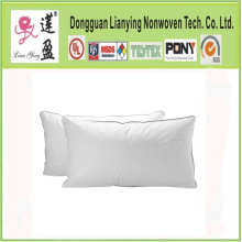Standard Size White Cotton Polyester Fiber Hotel Pillow