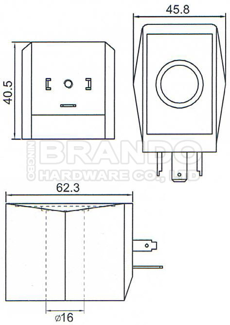 AB510 dimension AB510 dimension