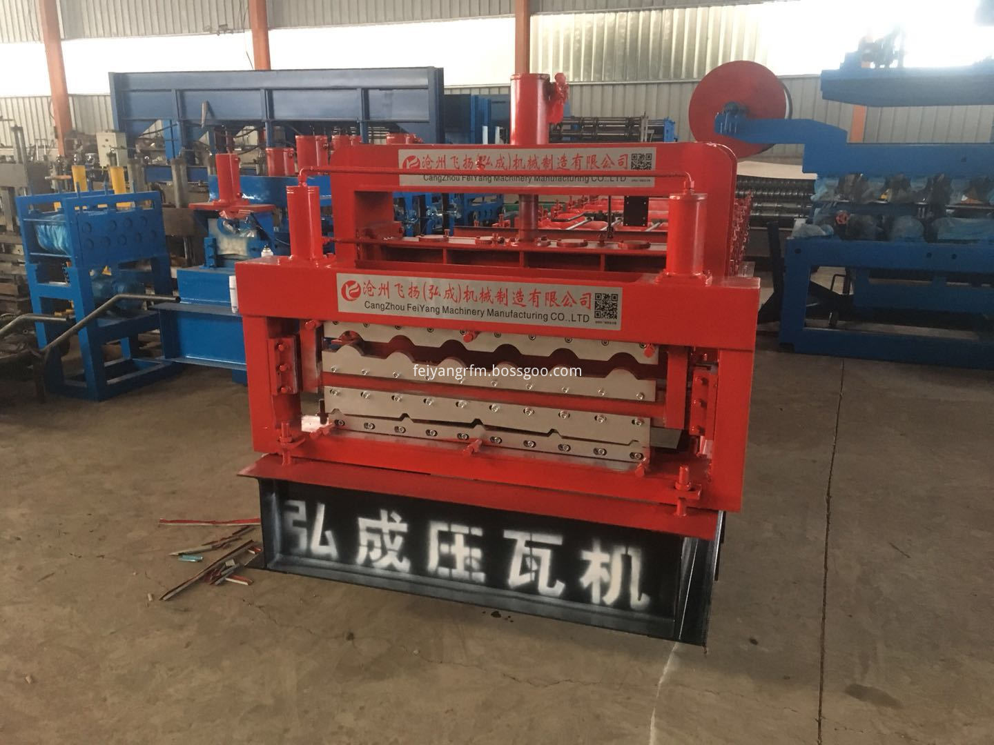 800 900 double roll forming machine