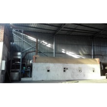 Internal heat drying carbonization furnace