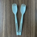 BSCI audited cheap biodegradable plastic cutlery fork spoon