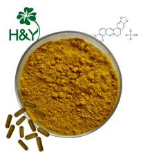 Polvo de sulfato de berberina 98% Cápsula de sulfato de berberina