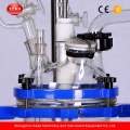 Laboratory Cylindrical Double Wall Jacketed Glass Reactors