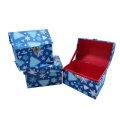 Luxus-Weihnachtsthema-Hartfaserpapier-Geschenkset-Verpackung