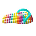 Custom inflatable flip flop air mattress pool float