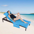 Lounge chair towel microfiber beach chair cover towel