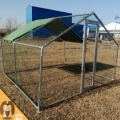 Large Galvanized Metal Chicken Kennel