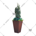 Corten Steel Square Series Metal Flower Planter