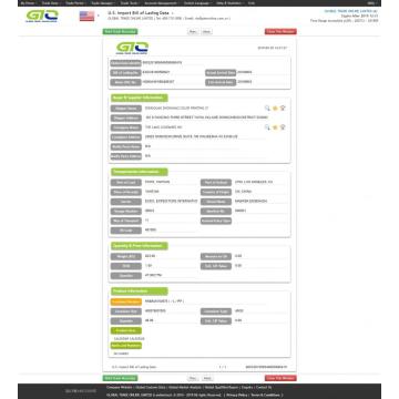 calendario de datos comerciales de EE. UU.