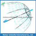 Cúpula Crianças Bubble Umbrella / Transparente PVC Transparente Plastic Umbrella