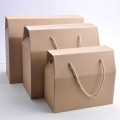 Custom Handle Paper Cake Box Packaging