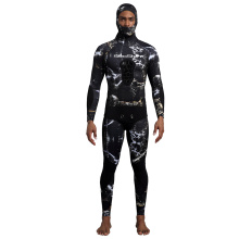 Seaskin High Waist Pants/Jacket With Hoodie Wetsuits