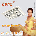 Air Purifier Smart Music LED Ceiling Light Installation