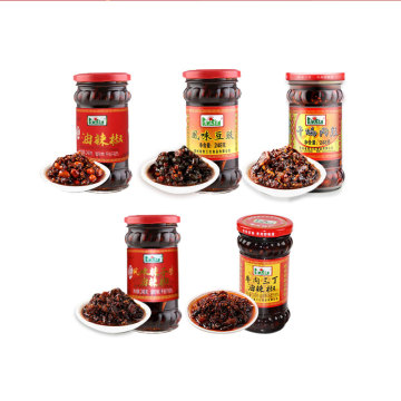 Condiments Sabor CHILI Oil para condimentar el OEM aromático/ODM