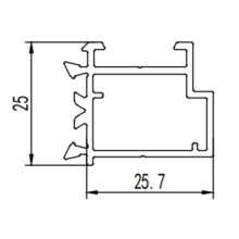 Moule d&#39;extrusion de porte d&#39;isolation de rupture thermique