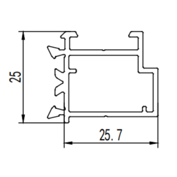 thermal break insulation door extrusion mold